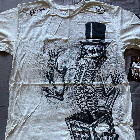 criss angel affliction shirts